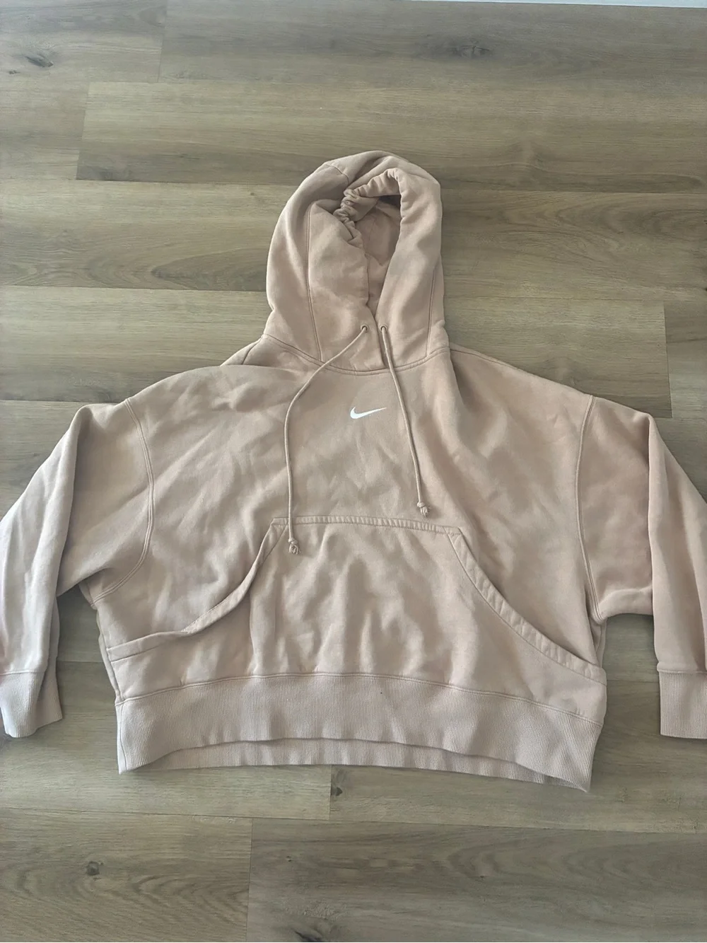 Nike Sportswear Phoenix Fleece Oversized Hoodie Women’s Small Brown Pullover